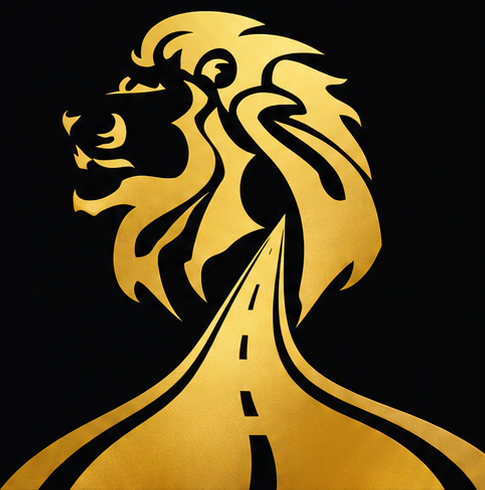 SVR lion and road logo